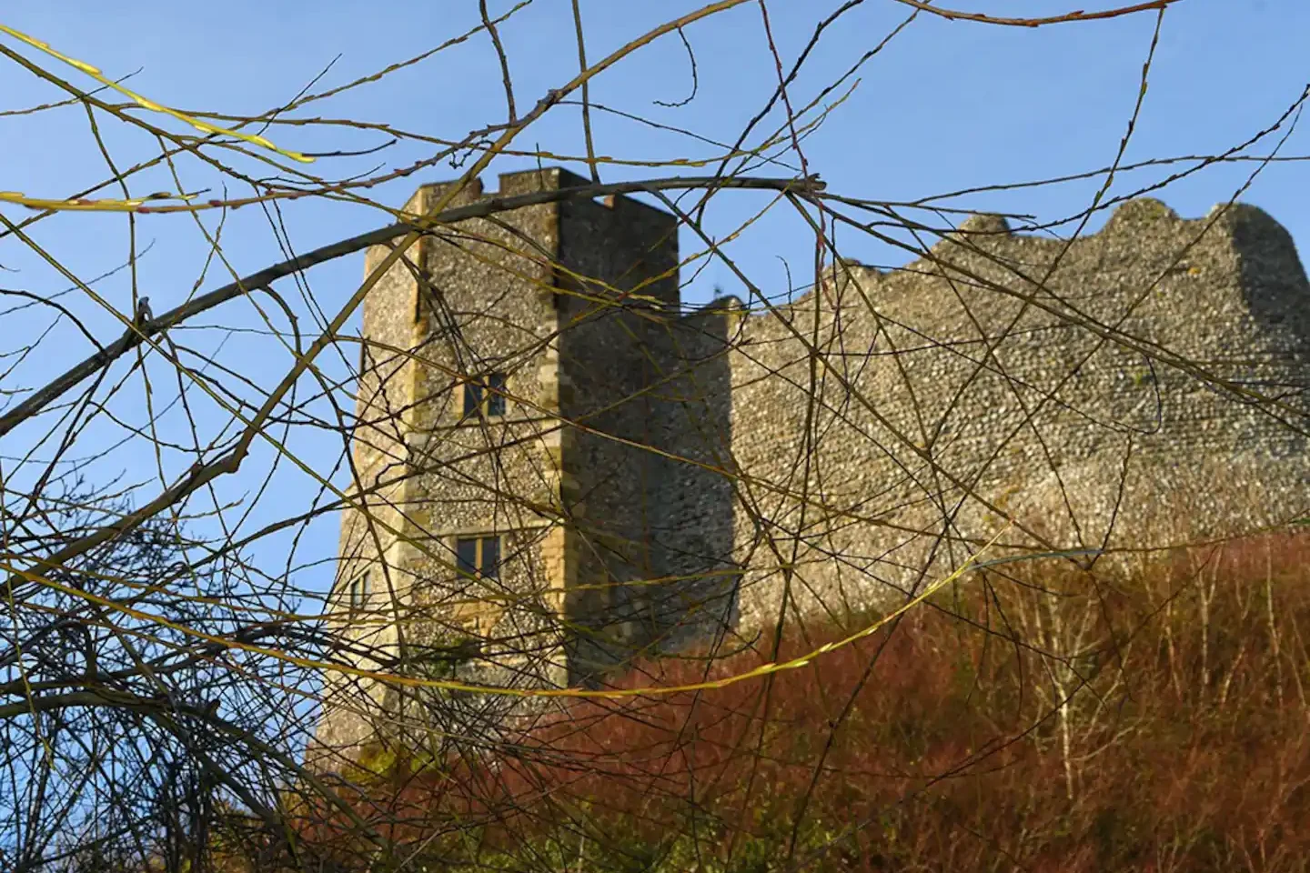 View of the castle from Apartment 2